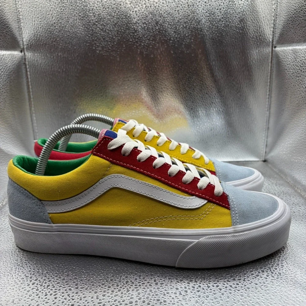 Size‎ 8.5M/10W Vans Sunshine Suede Canvas Low Top Unisex Sneaker Shoes 500714